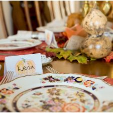 Beautiful Thanksgiving Table Decor and a Beautiful Love Story